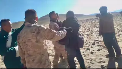 ladakh  local herders clash with chinese soldiers over access to grazing land
