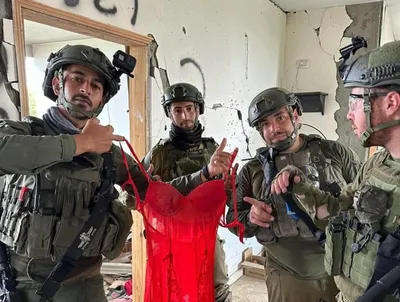 the striptease of war in gaza