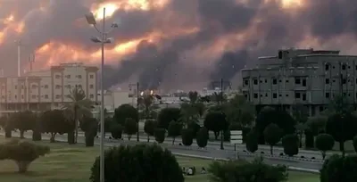 yemeni rebel attacks on saudi aramco oil facilities knock out half of kingdom s supply