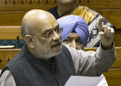 ‘detect  delete  deport policy’ says  shah in lok sabha  raises ‘illegal immigrant’ bogey to defend sir