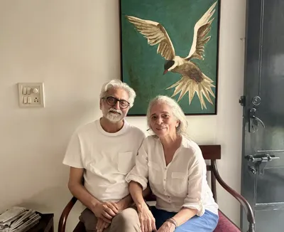 ‘heads held high’  gautam navlakha and sahba husain on life two years after bail