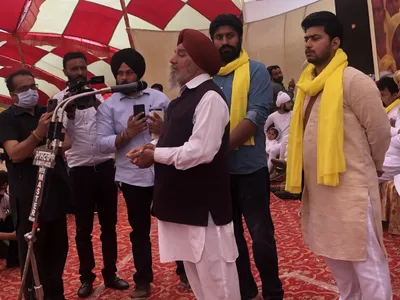  pm modi under pressure from ambani  adani  repealing laws not in his hands   bku leader