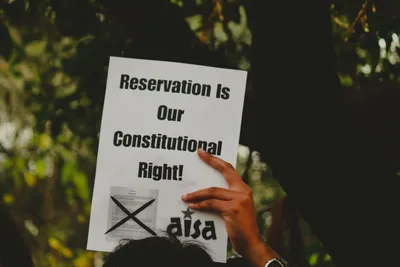 in photos  students protest ugc proposal to de reserve faculty positions