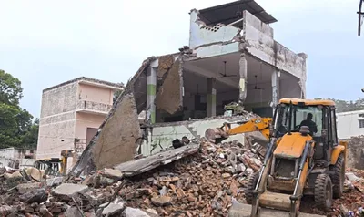 allahabad hc seeks up govt reply on saharanpur mosque demolition  stays recovery of rs 6 41 crore damage