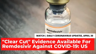 watch   coronavirus updates   clear cut evidence that remdesivir helps patients recover sooner 