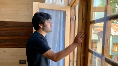  our lives are shaped by violence   kashmiri artist detained for  we are palestine  mural