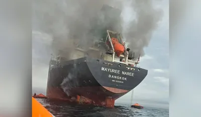 india ‘deplores’ attacks on commercial ships after iran targets thai vessel en route to gujarat